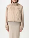 Fendi Cappuccino Polyester Windbreaker In Neutral