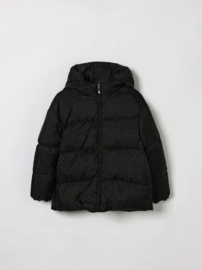 Fendi Jacket Kids Color Black
