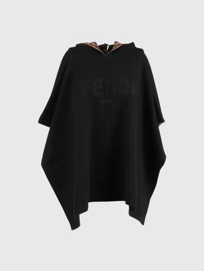 Fendi Jacket Kids  In Black