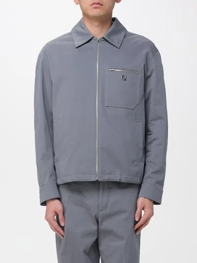 Fendi Jacket Men  In Blue