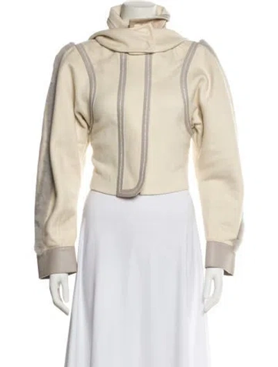 Pre-owned Fendi Jacket In Neutral
