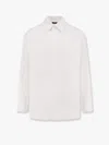 Fendi Selleria Stitching Denim Jacket In White