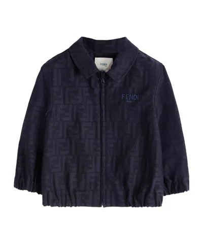 Fendi Jacket With All-over Ff