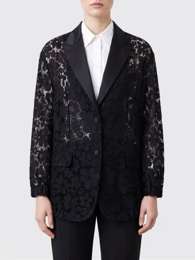 Fendi Jacket Woman In Black