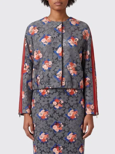Fendi Jacket Woman  In Gray