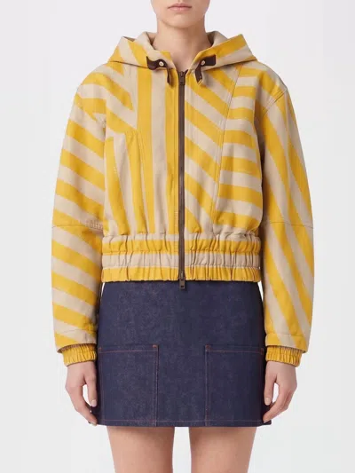 Fendi Jacket Woman  In Yellow