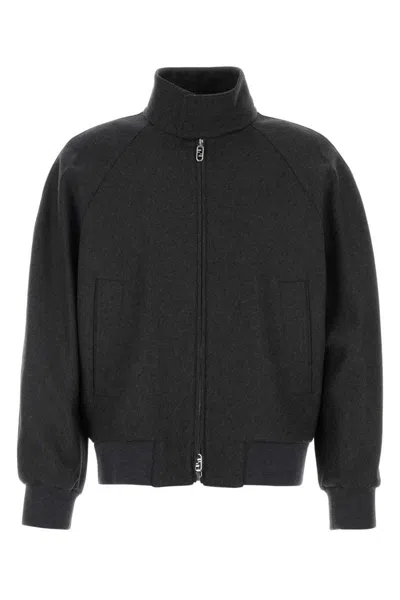 Fendi Jackets In Black
