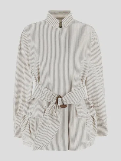 Fendi Jackets In White