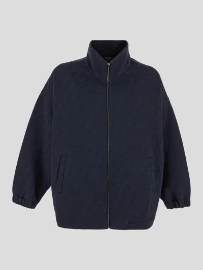 Fendi Jackets In Blue