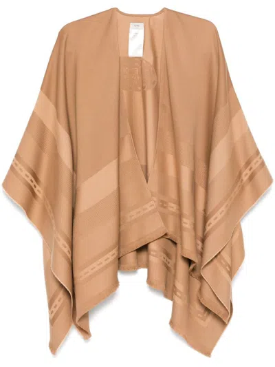 Fendi Jackets In Brown