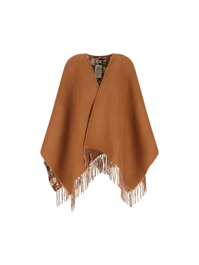 Fendi Jackets In Brown
