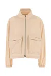 Fendi K-way In Misto Cotone Rosa Chiaro Donna