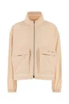 Fendi K-way In Misto Cotone Rosa Chiaro Donna