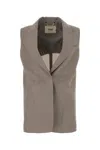 Shop Fendi Jackets And Vests In Ash
