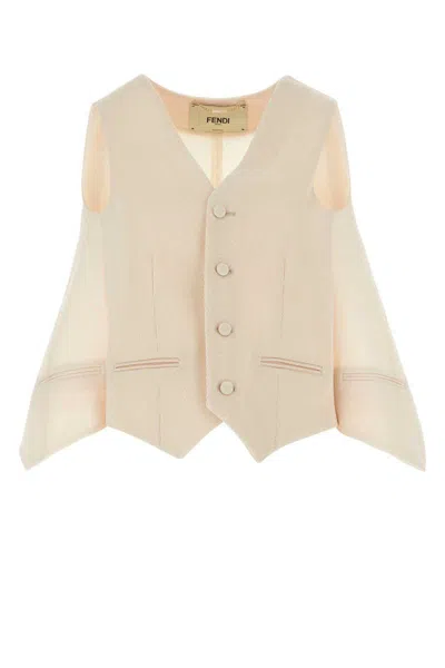 FENDI FENDI JACKETS AND VESTS