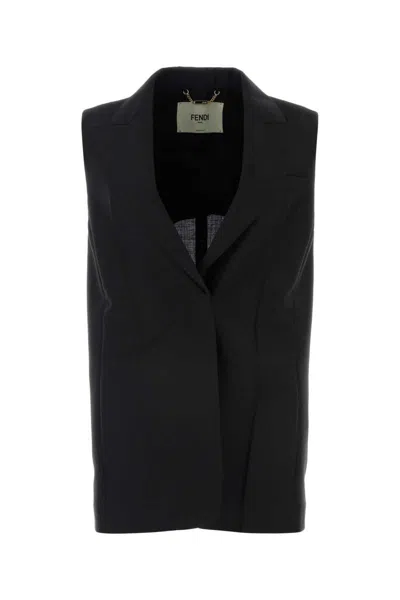 FENDI FENDI JACKETS AND VESTS