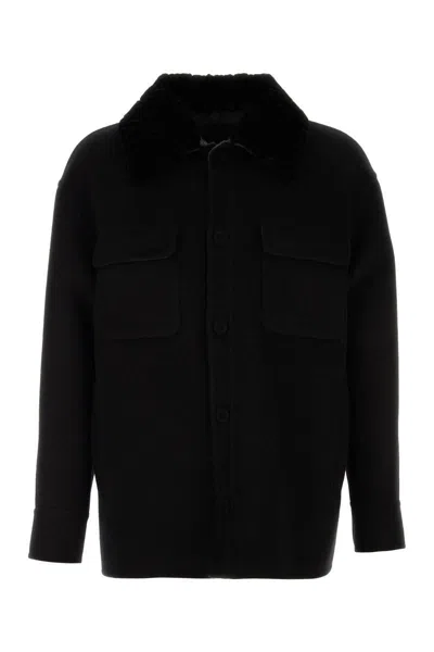 Fendi Jackets And Vests In Black