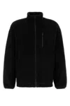 Fendi Black Terry Fabric Sweatshirt In Black