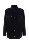 Fendi Coats In Blue