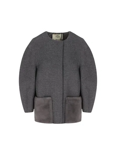 FENDI FENDI JACKETS