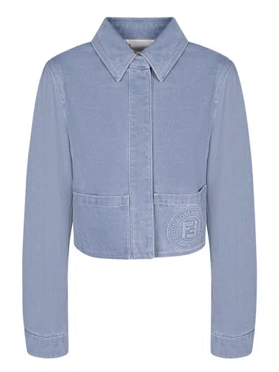 Fendi Jackets In Gray