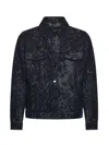 Fendi Jacquard Denim Jacket In Multi