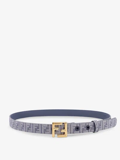 FENDI JACQUARD FF FABRIC BELT