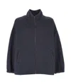 Fendi Navy Blue Polyester Blend Sweatshirt In Black
