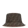 Fendi Brown Ff Jacquard Hat