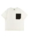 FENDI JACQUARD POCKET T-SHIRT