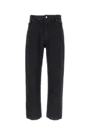 Fendi Black Denim Jeans In Black