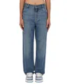 Fendi Long Jeans In Blue