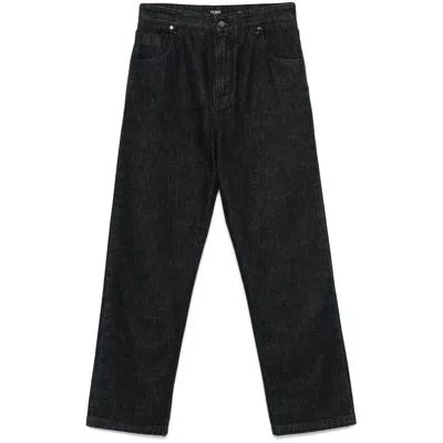 Fendi Jeans In Black