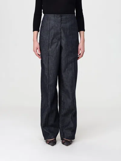 Fendi Women Cotton Wide-leg Trousers In Multi