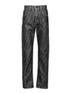 Fendi Ff Jeans In Dark Wash