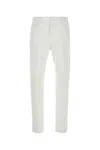 Fendi Jeans In Denim Bianco In White