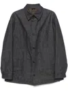 Fendi Jeans Jacket In Blue