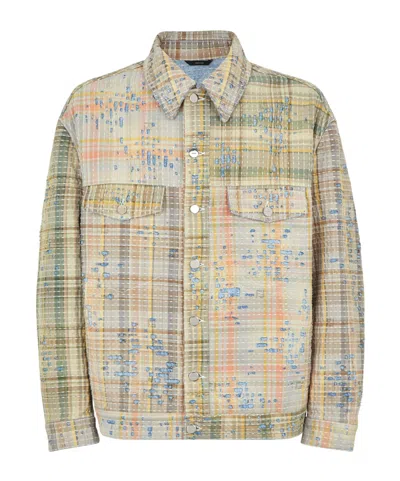 FENDI FENDI PATCHWORK JEANS JACKET