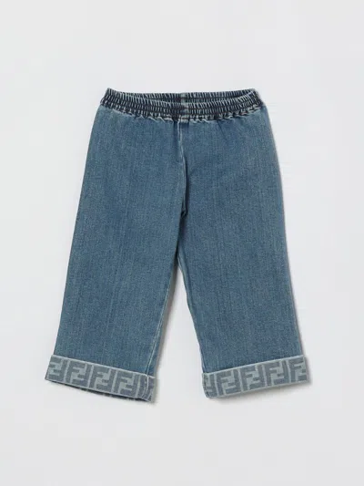 Fendi Babies' Jeans Kids  In Blue