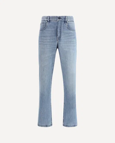 Fendi Jeans Straight In Blue