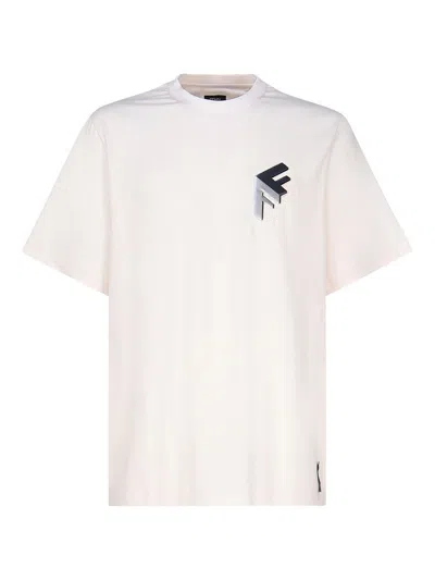 Fendi Jersey T-shirt In White