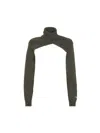 Fendi High-necked Shawl In Multicolor