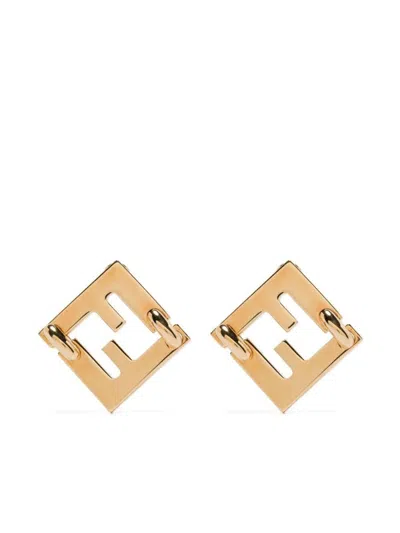 Fendi Forever Earrings Accessories In Grey