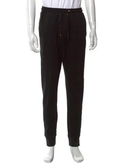 Pre-owned Fendi Joggers In Black