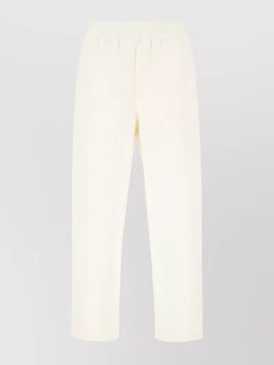 Fendi Joggers Cotton Elastic Waistband