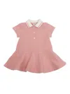 Fendi Jr Fleece Dress In Pink