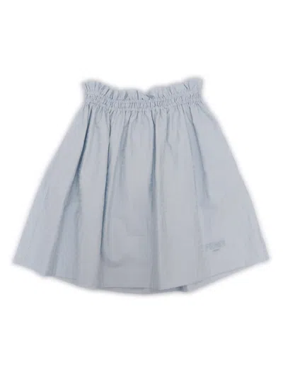 Fendi Jr Kids'  Gonna Ff Cotton Jacq In Blue
