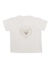 Fendi Jr Jersey T-shirt In White