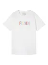 Fendi Jr Jersey In White