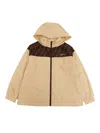 Fendi Jr New Nylon K-way In White